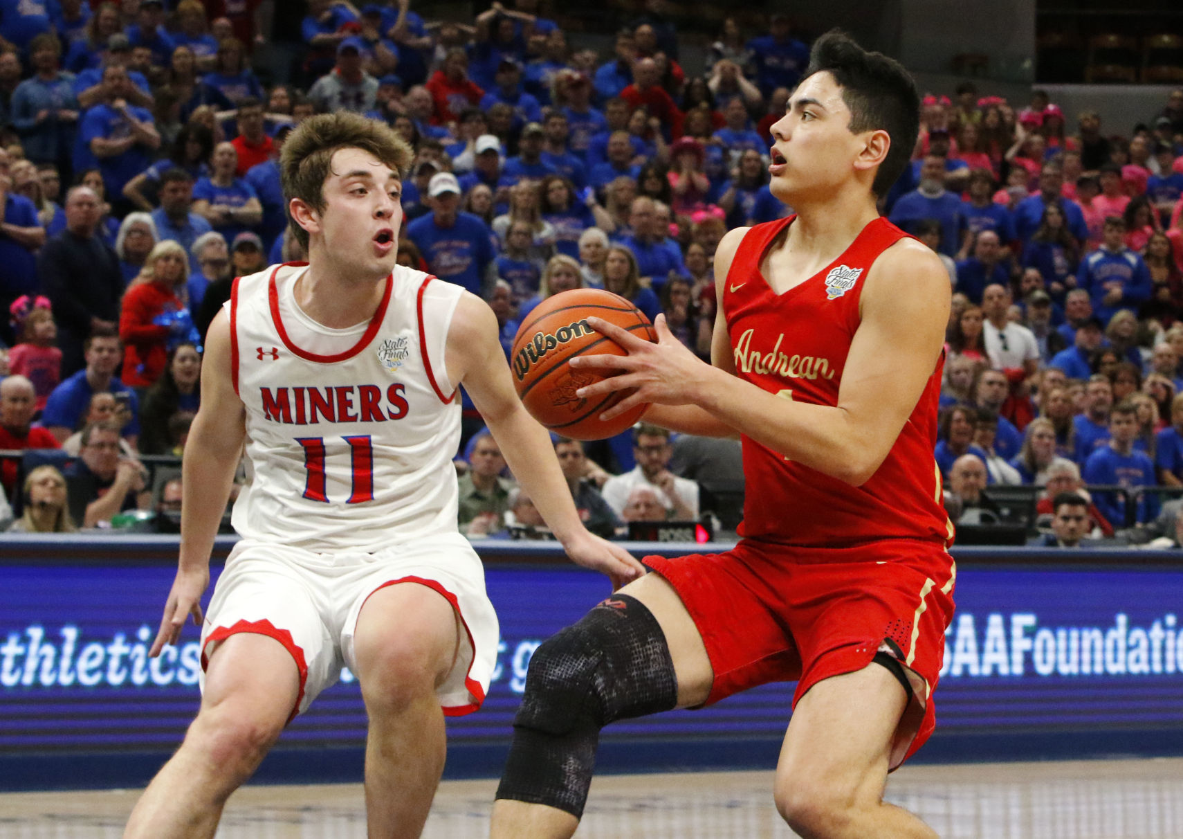 Gallery: Boys basketball Class 2A state final - Andrean vs. Linton-Stockton